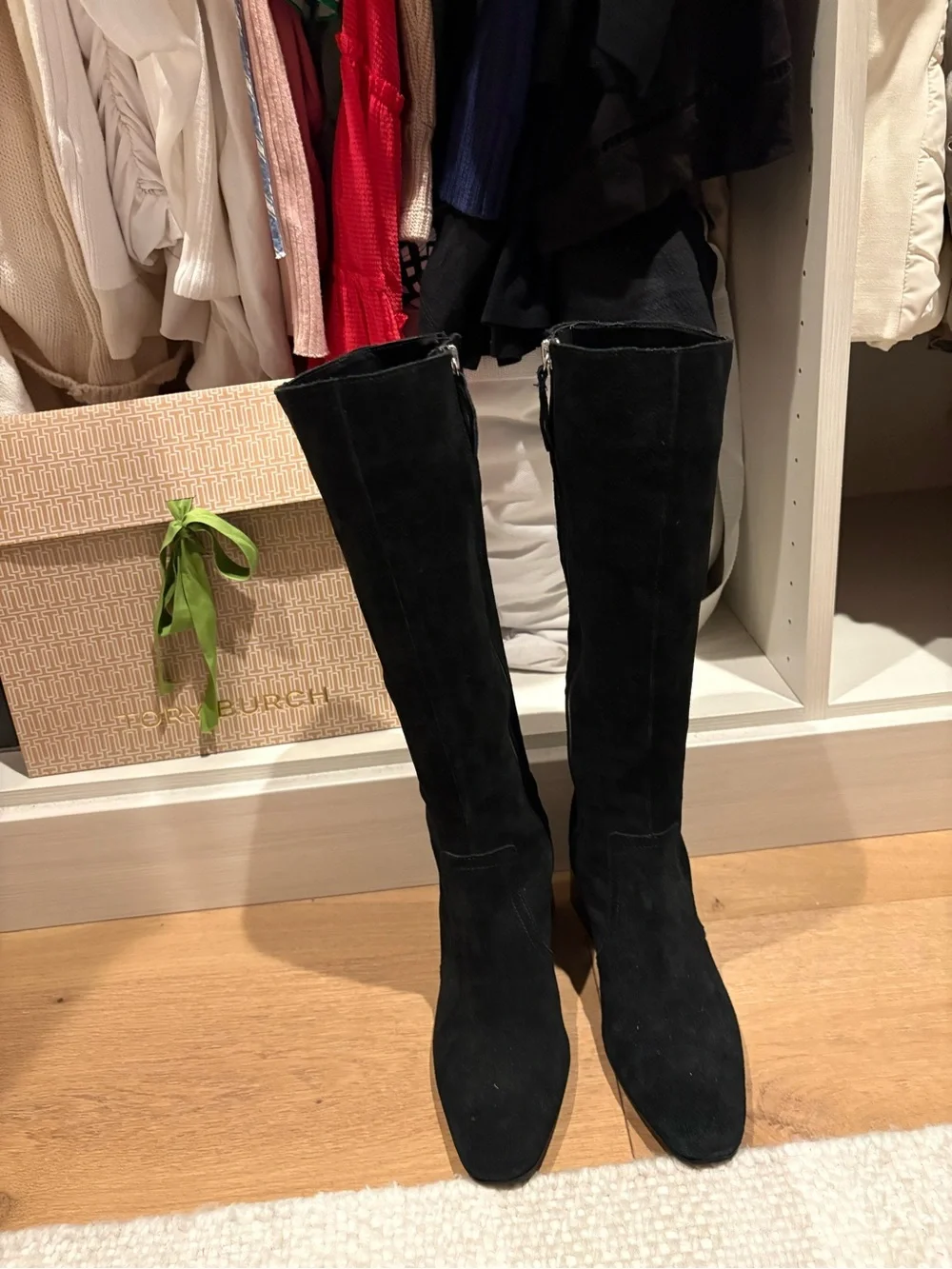 Blondo Women’s Black Knee-High Suede Boots